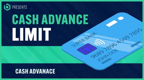 Visa Cash Advance Limit